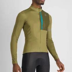 Maglia maniche lunghe Sportful Supergiara - Verde scuro