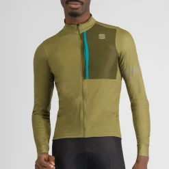 Maglia maniche lunghe Sportful Supergiara - Verde scuro