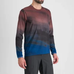 Maglia maniche lunghe Sportful Flow Giara - Blu