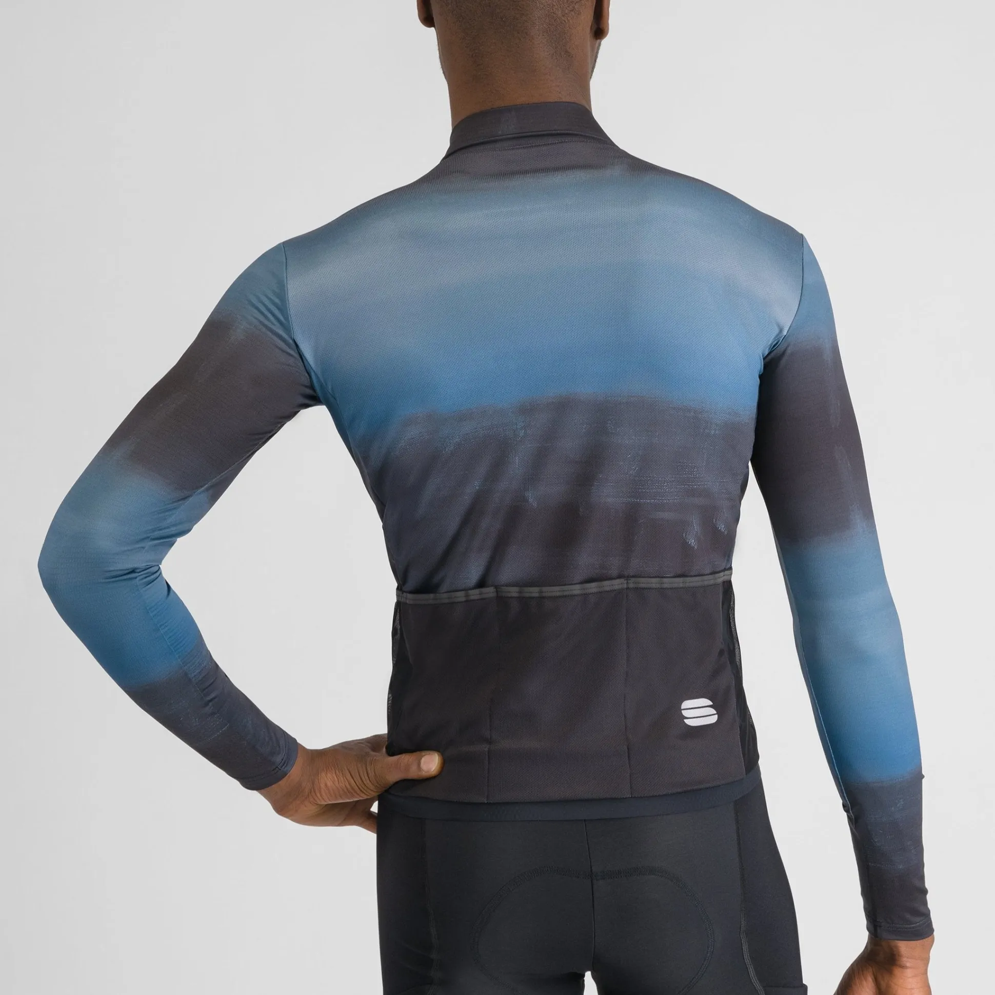 Maglia maniche lunghe Sportful Flow Supergiara - Azzurro