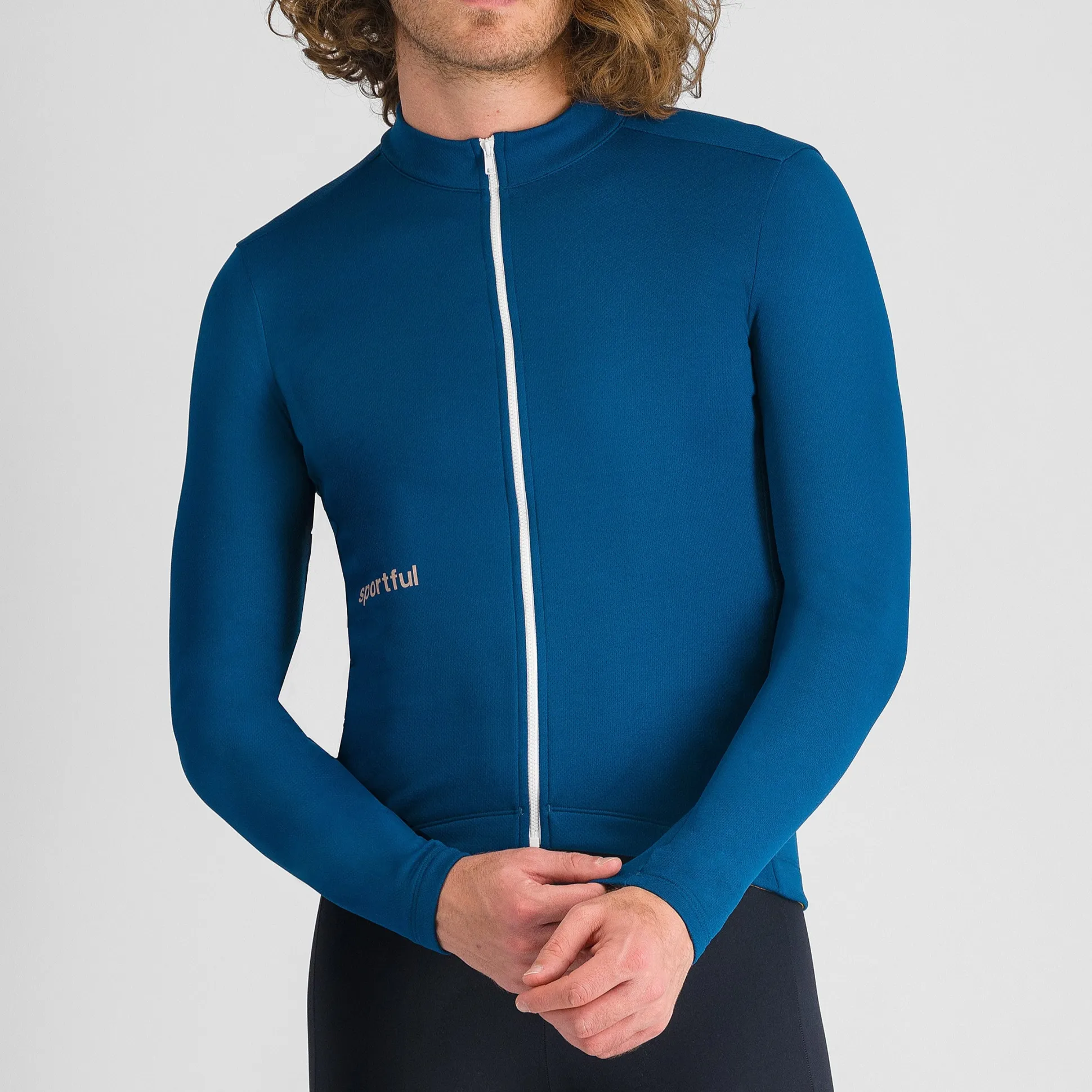 Maglia maniche lunghe Sportful Classic Thermal - Blu