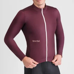 Maglia maniche lunghe Sportful Classic Thermal - Bordeaux