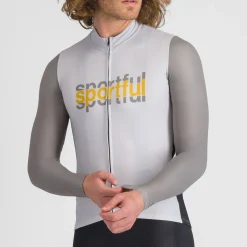 Maglia maniche lunghe Sportful Supergiara Logo - Grigio