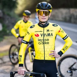 Maglia maniche lunghe Team Visma Lease a bike 2025