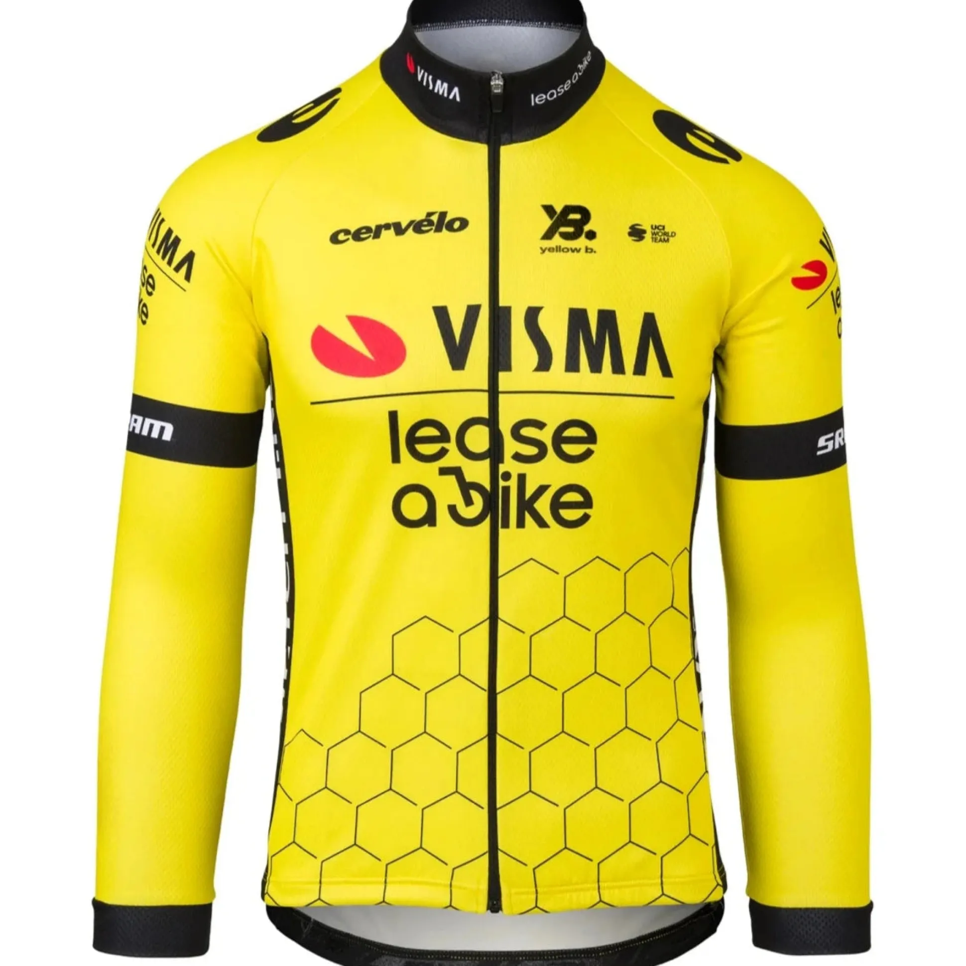 Maglia maniche lunghe Team Visma Lease a bike 2025