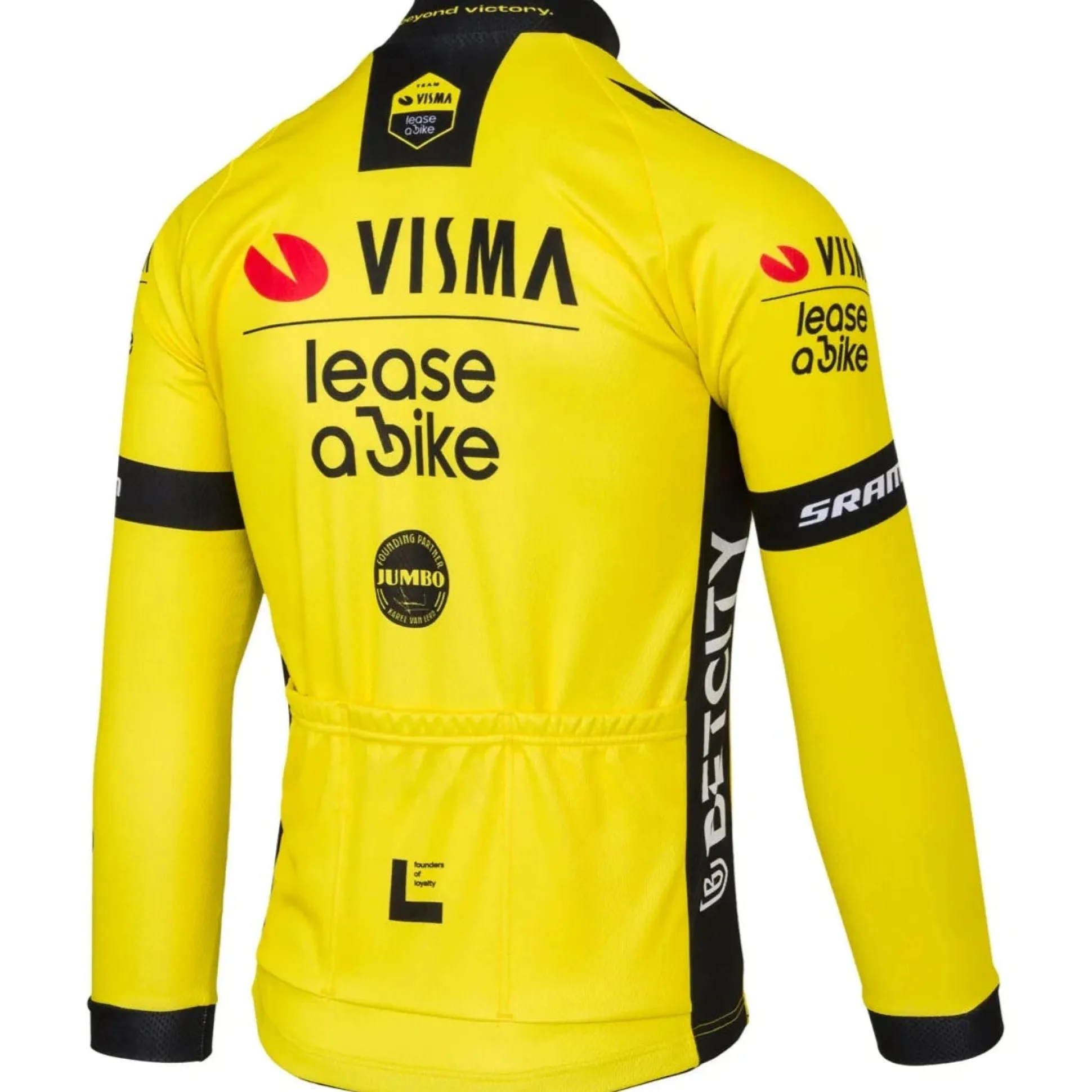 Maglia maniche lunghe Team Visma Lease a bike 2025