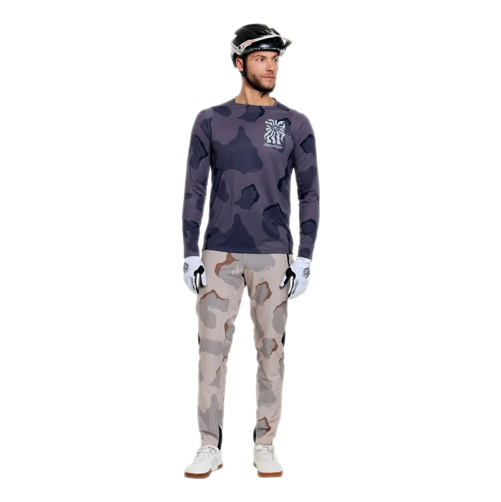 Maglia maniche lunghe Troy Lee Designs Skyline Pro - Nero