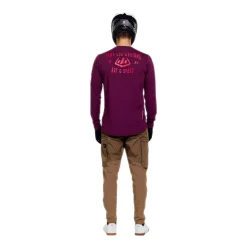 Maglia maniche lunghe Troy Lee Designs Ruckus Ride - Viola