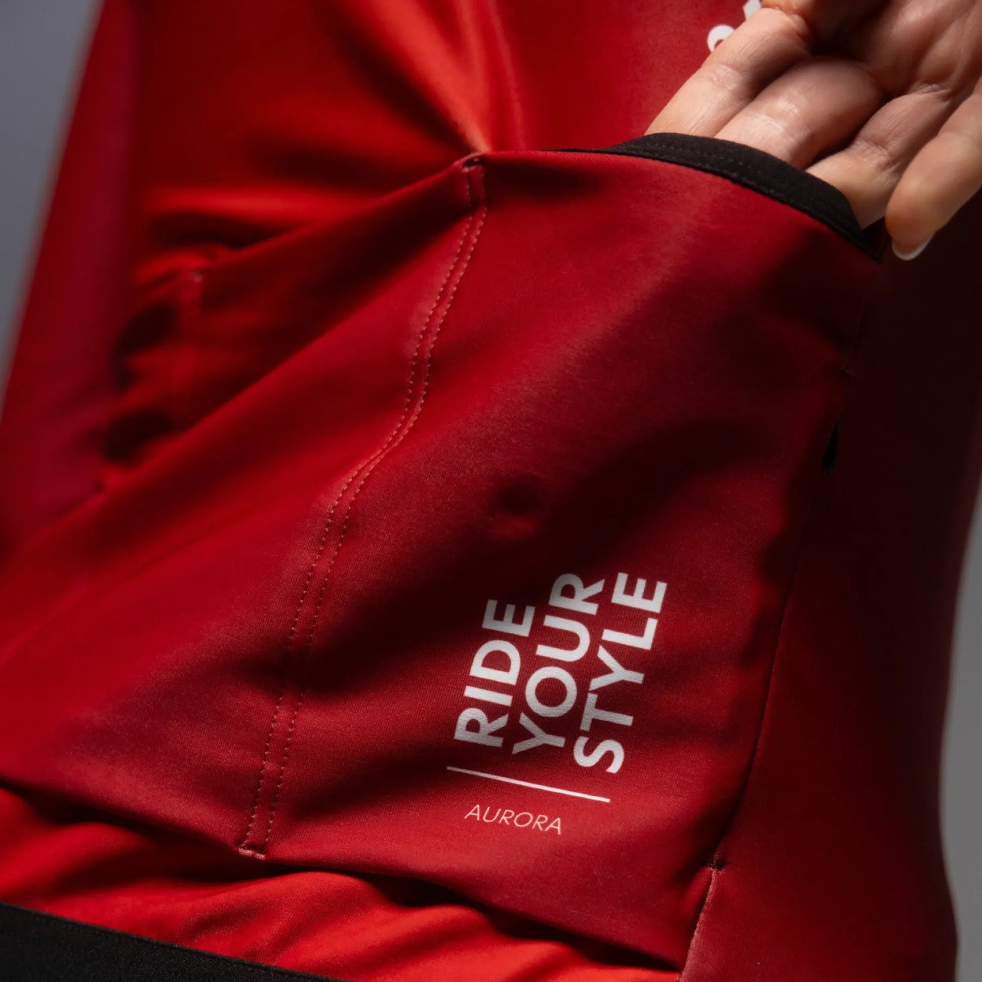 Maglia maniche lunghe Wilier Aurora - Rosso
