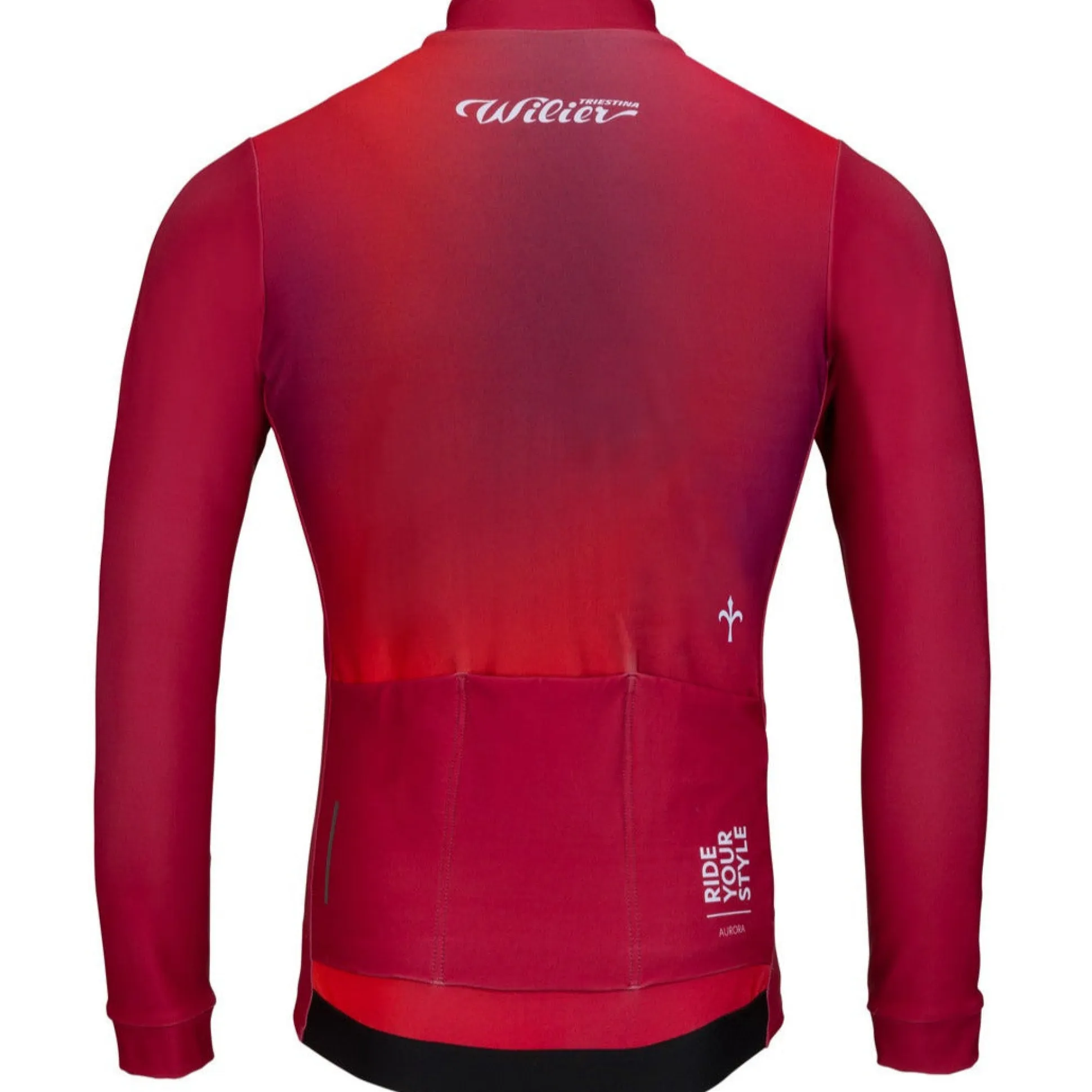 Maglia maniche lunghe Wilier Aurora - Rosso