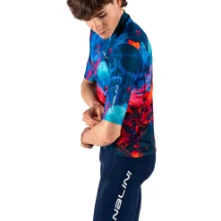 Maglia Nalini Liquid - Blu
