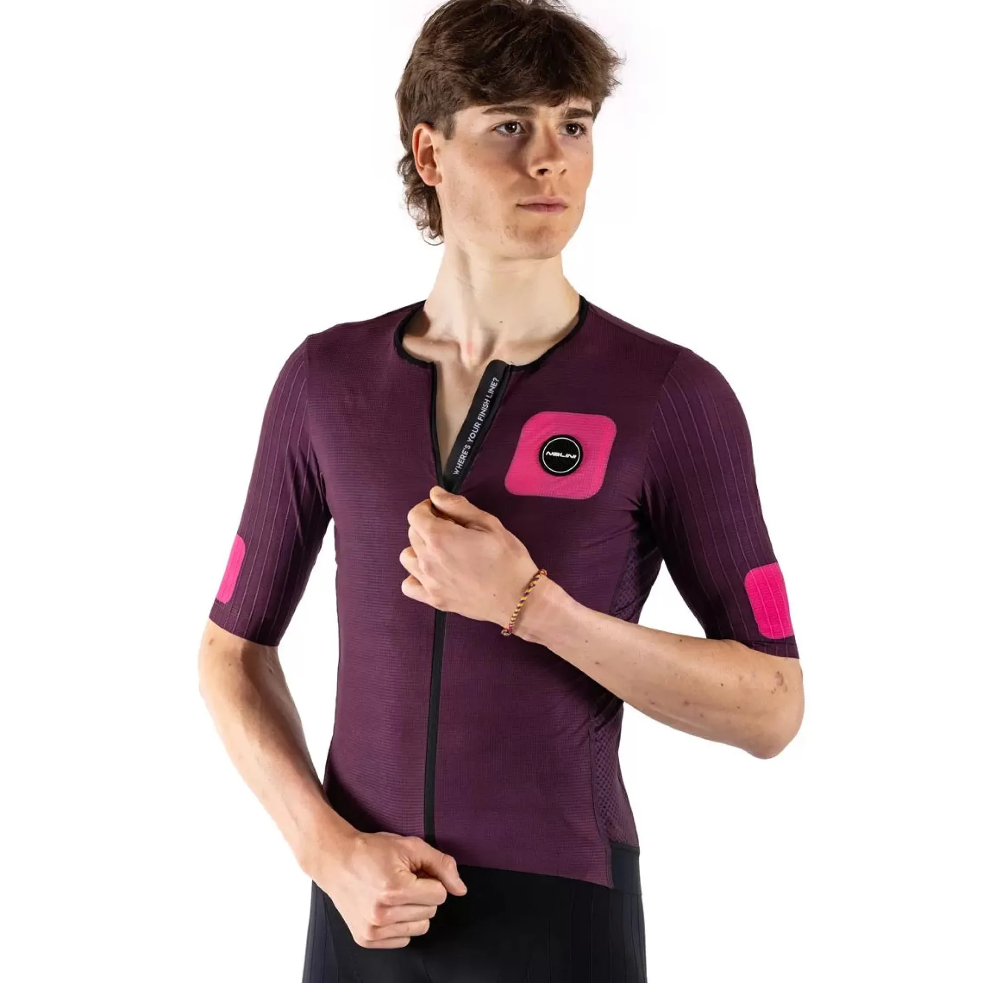 Maglia Nalini Xskin Speed - Bordeaux