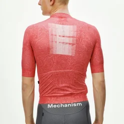 Maglia Pas Normal Studios Mechanism Logo AOP RTN - Rosso