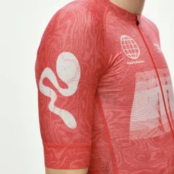 Maglia Pas Normal Studios Mechanism Logo AOP RTN - Rosso