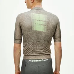 Maglia Pas Normal Studios Mechanism Logo AOP RTN - Verde