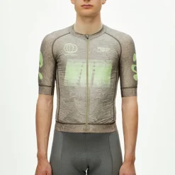 Maglia Pas Normal Studios Mechanism Logo AOP RTN - Verde