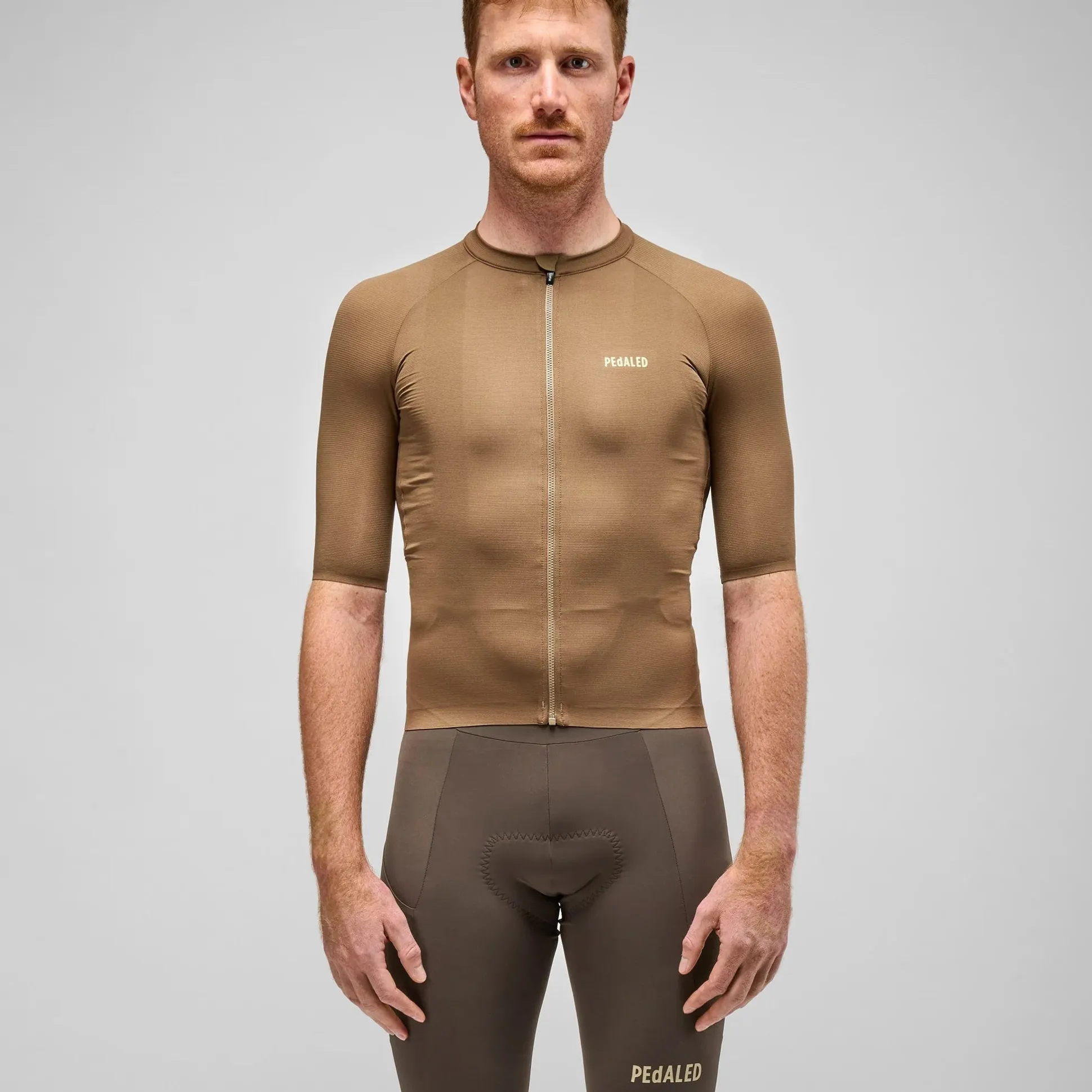 Maglia Pedaled Element Lightweight - Marrone