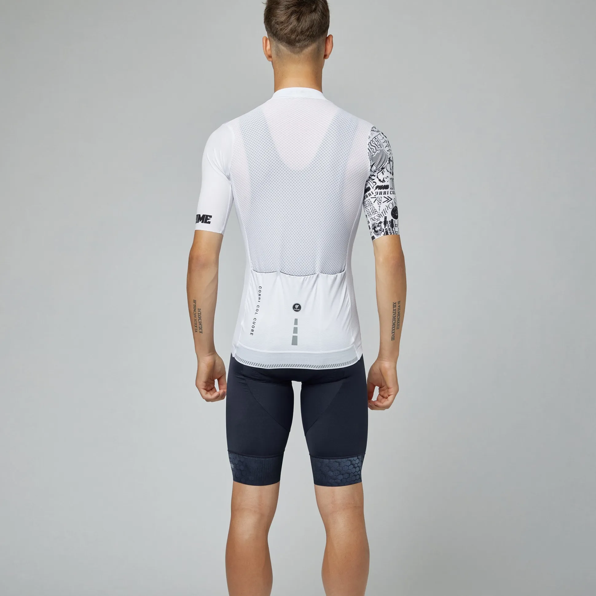 Maglia Pissei Prime - Bianco nero