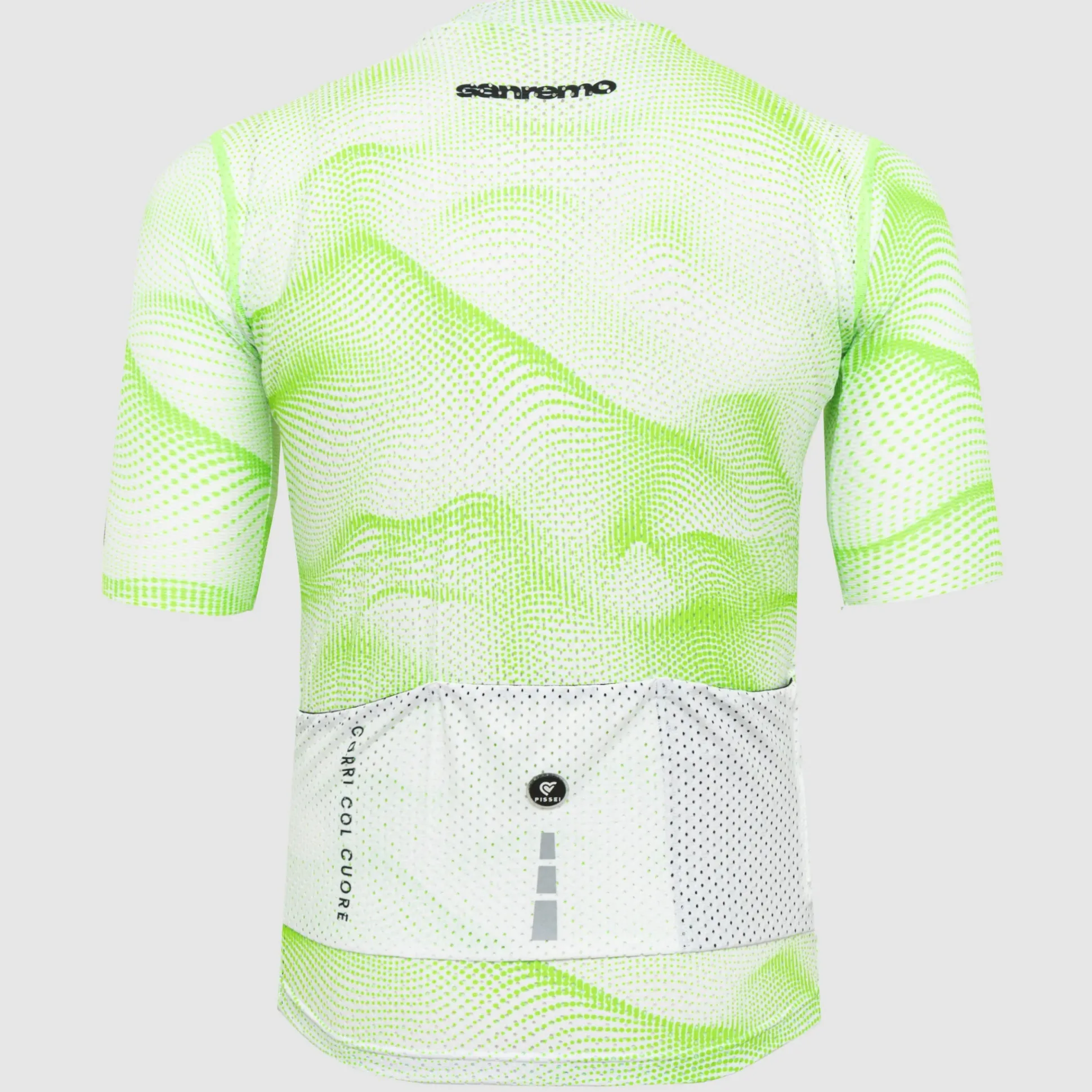 Maglia Pissei Sanremo - Bianco verde