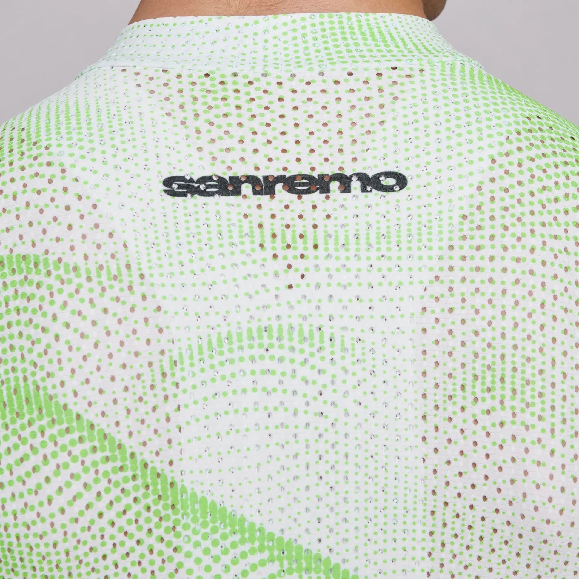 Maglia Pissei Sanremo - Bianco verde