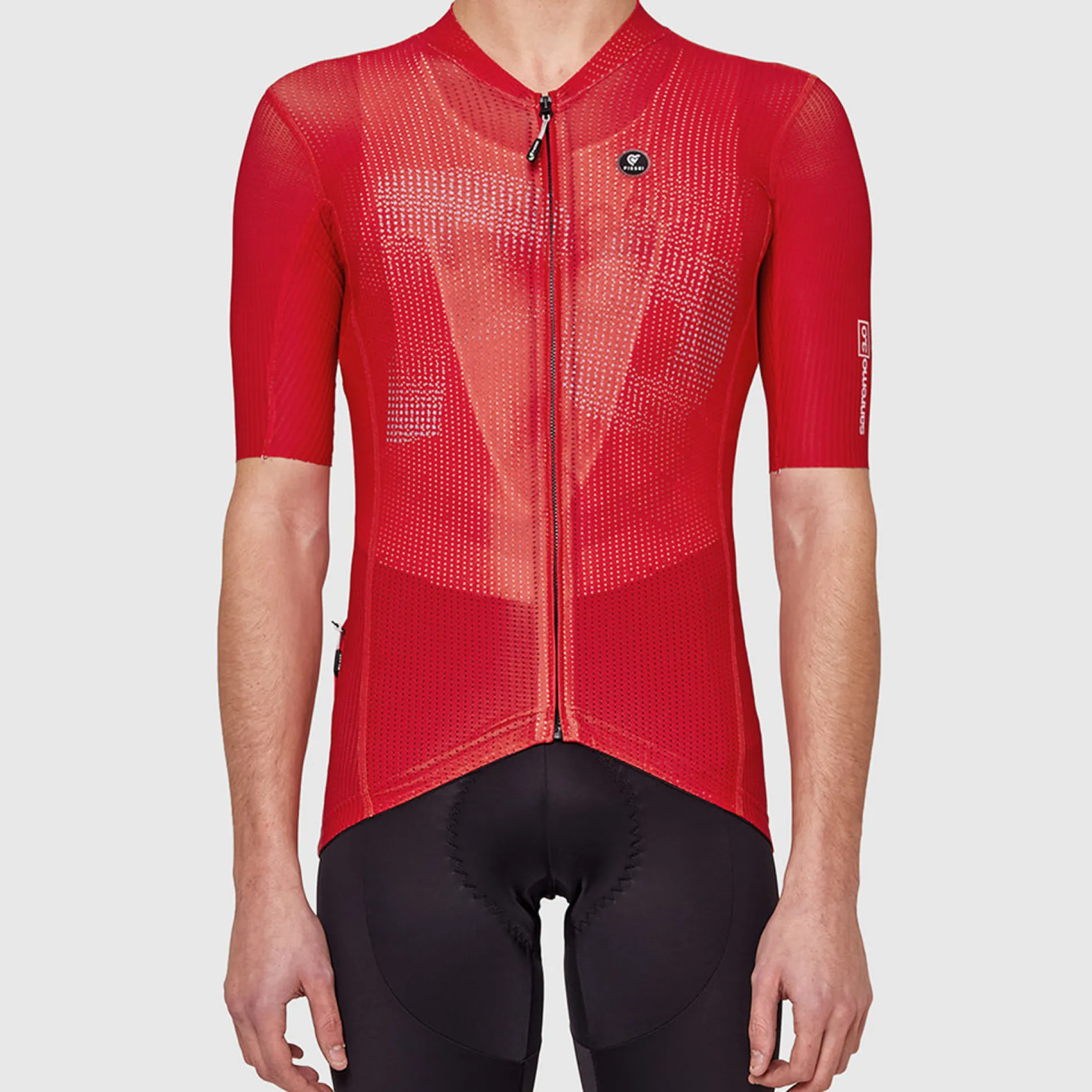 Maglia Pissei Sanremo - Rosso grigio