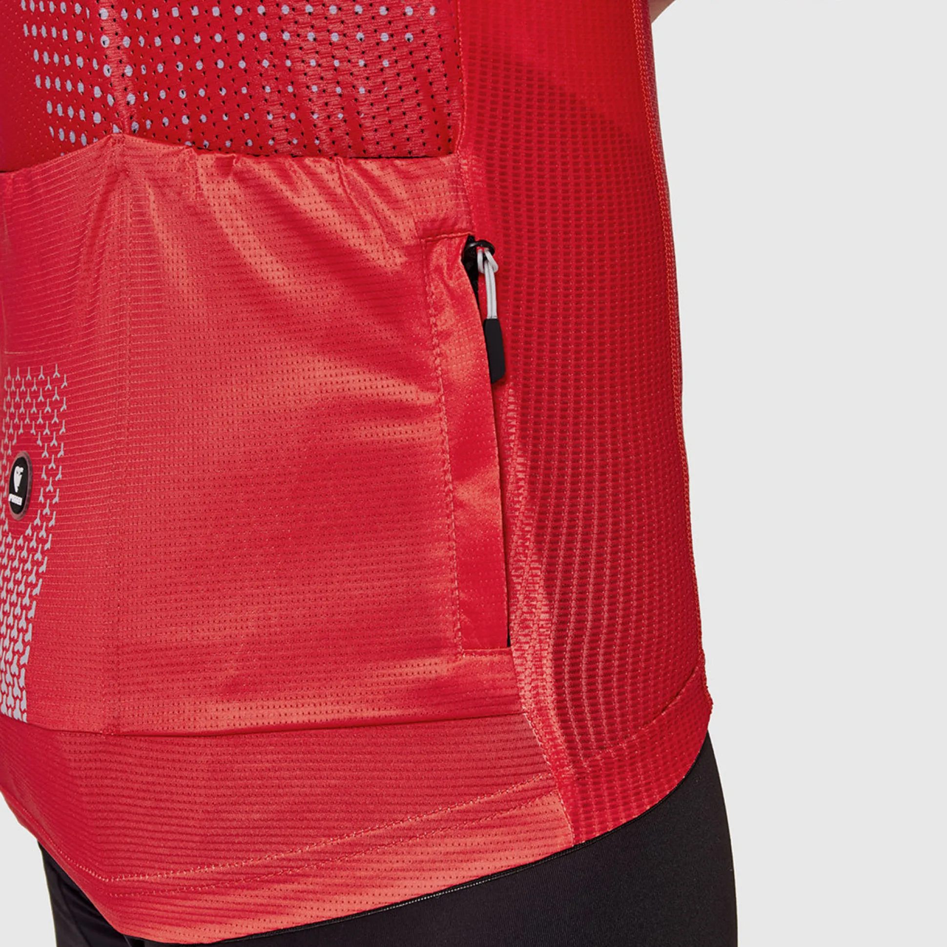 Maglia Pissei Sanremo - Rosso grigio