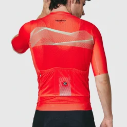 Maglia Pissei Tempo - Rosso verde
