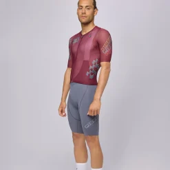 Maglia Pissei Thunder - Bordeaux