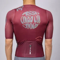 Maglia Pissei Thunder - Bordeaux