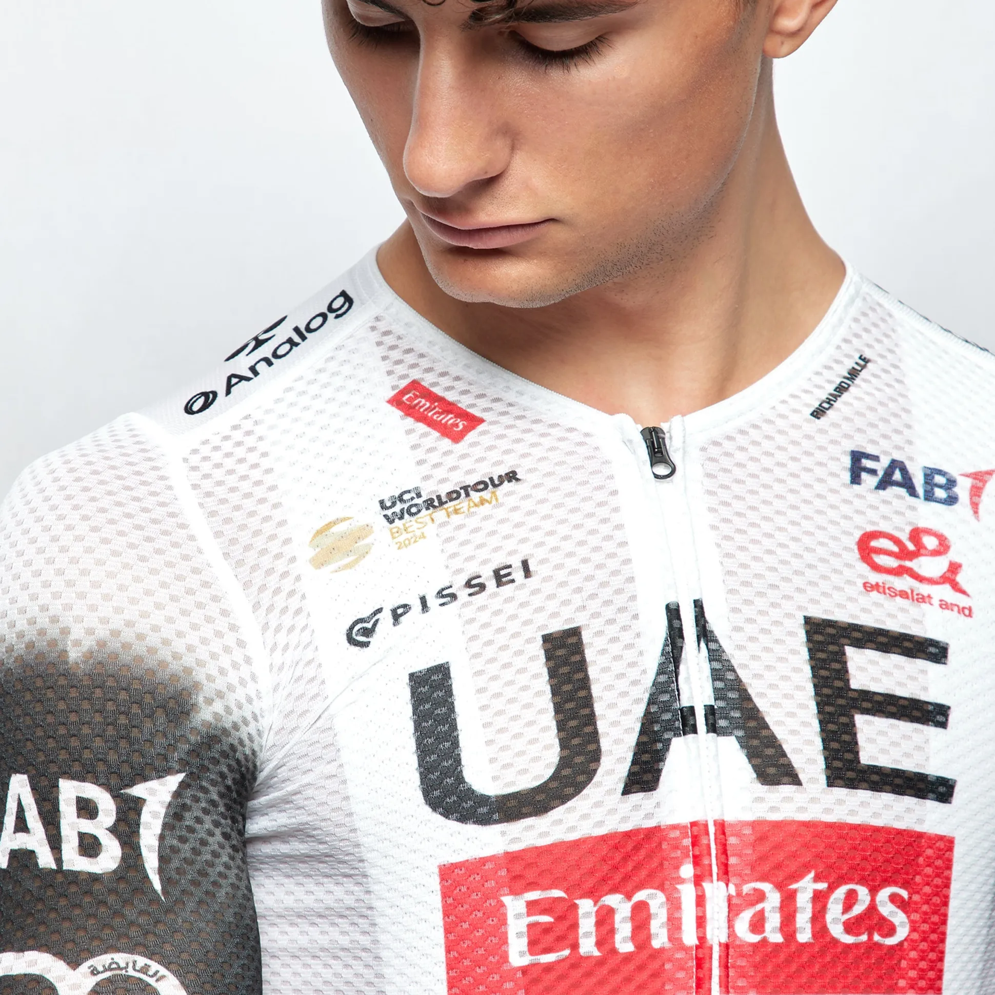 Maglia Pissei UAE Team Emirates 2025 Magistrale Light