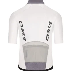 Maglia Q36.5 Pro Cycling Team Rain Shell Aero - Bianco