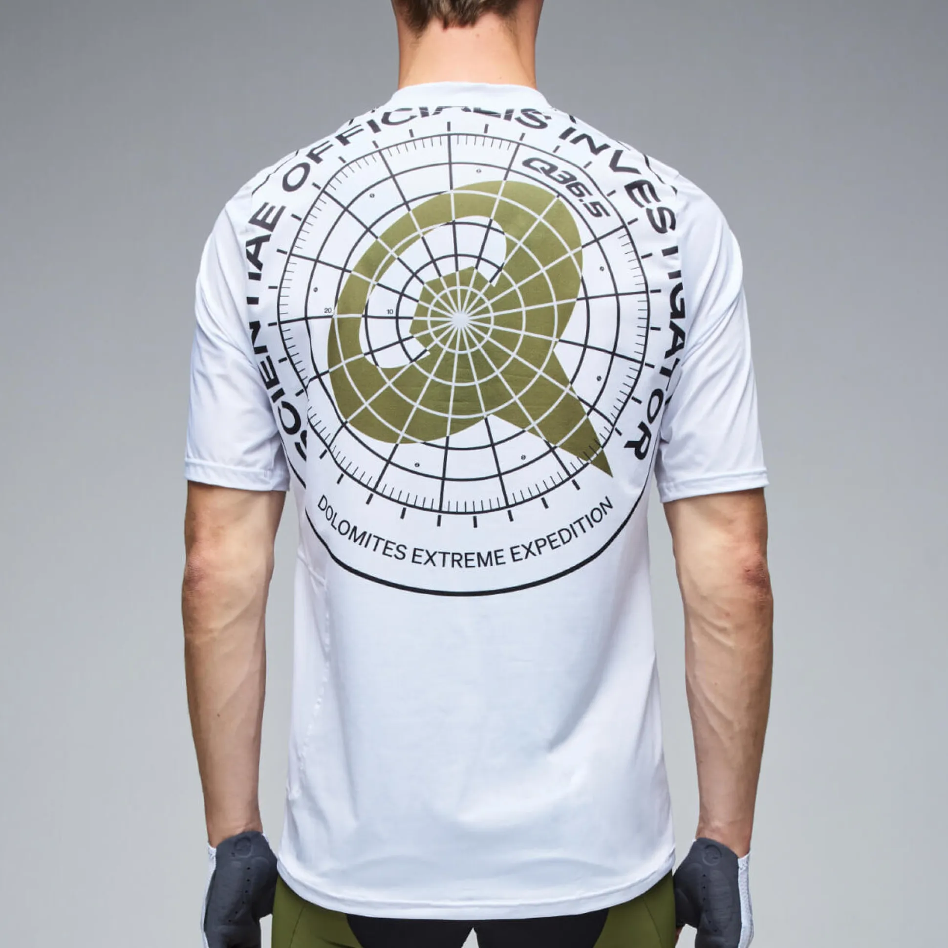 Maglia Q36.5 Tech-shirt Adventure Dolomites Extreme - Bianco