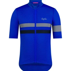 Maglia Rapha Brevet Lightweight - Blu