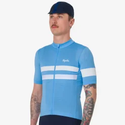 Maglia Rapha Brevet Lightweight - Azzurro