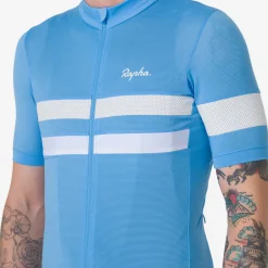 Maglia Rapha Brevet Lightweight - Azzurro
