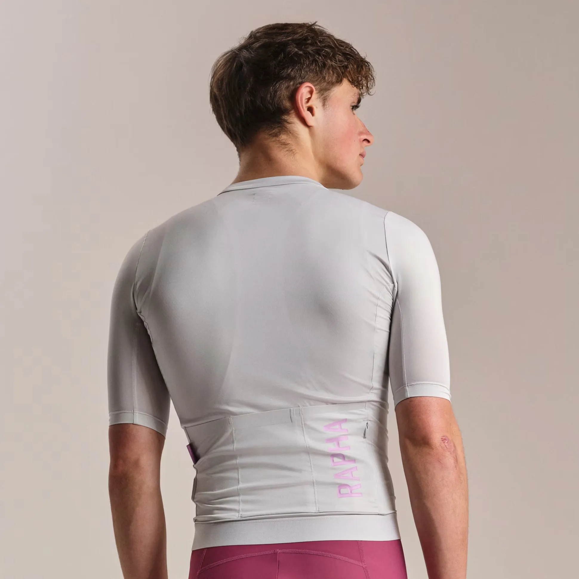 Maglia Rapha Pro Team Training 3 - Grigio chiaro