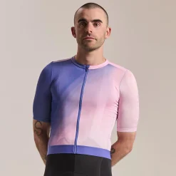 Maglia Rapha Pro Team Training 3 Surface Print - Blu