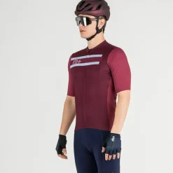 Maglia Rh+ Pacer - Bordeaux