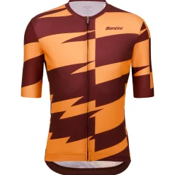 Maglia Santini Furia Smart - Bordeaux