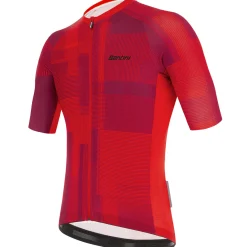 Maglia Santini Karma Kinetic - Rosso