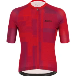 Maglia Santini Karma Kinetic - Rosso