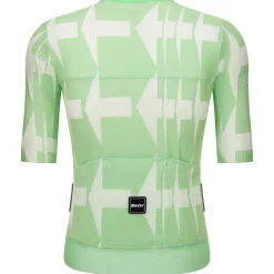 Maglia Santini Mads Pedersen Momentum Series - Verde bianco