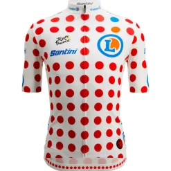 Maglia Santini Pois Tour de France 2026 Fan Line