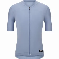 Maglia Santini Ready To Ride - Azzurro