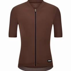 Maglia Santini Ready To Ride - Marrone