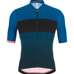 Maglia Santini Redux Fortuna - Blu