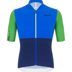 Maglia Santini Redux Istinto - Blu verde