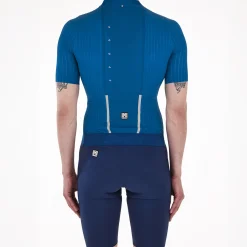 Maglia Santini Redux Speed - Blu