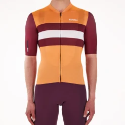 Maglia Santini Sleek Bengal - Arancio