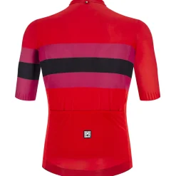Maglia Santini Sleek Bengal - Rosso